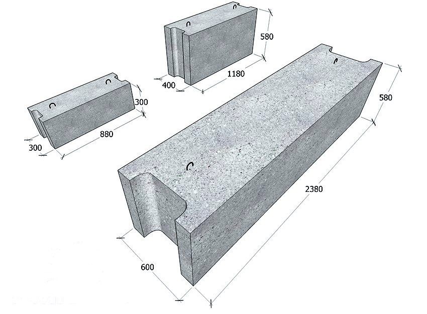 Blocs FBS: dimensions et caractéristiques d'un matériau de construction universel