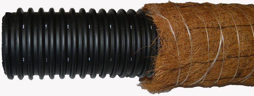 Tuyau de drainage 110 dans le filtre: géotextiles et fibre de coco