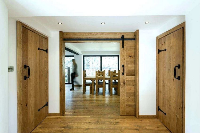 Porte en bois interroom: une variété de modèles pour tous les goûts