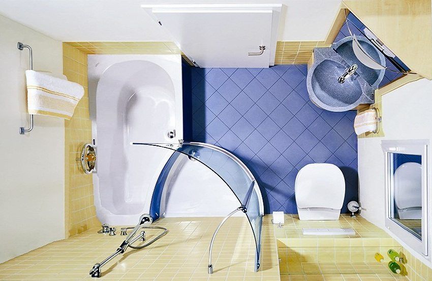 Photo réparez la salle de bain de petite taille: créez judicieusement une salle de bain