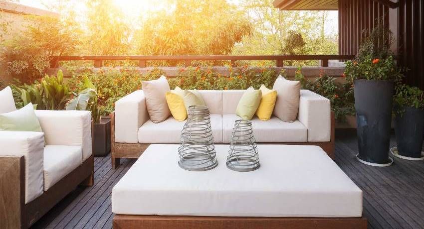 Meubles pour la terrasse: un design élégant des espaces d'été