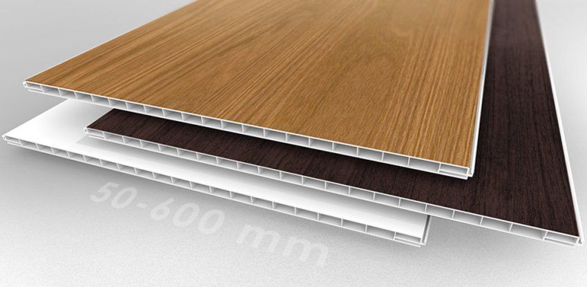 Panneaux en PVC: dimensions et caractéristiques des produits pour murs et plafonds