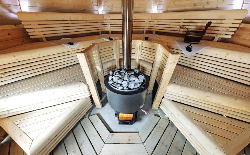 Poêles de sauna à feu de bois avec réservoir d'eau: dispositions générales