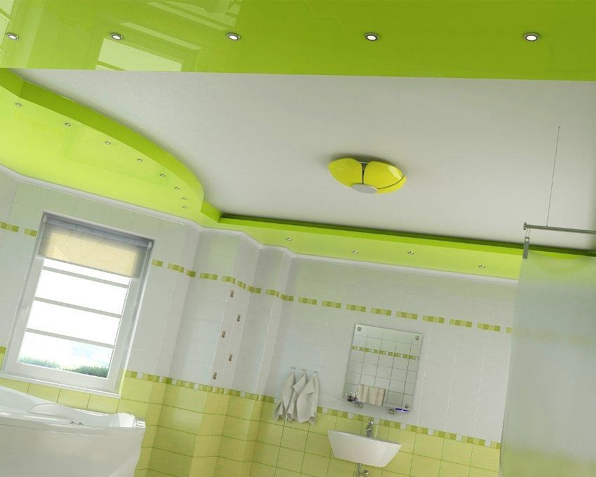 Avantages et inconvénients des plafonds suspendus dans la salle de bain: photos et conseils