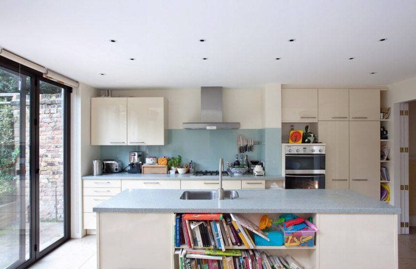 Plafonds en plaque de plâtre pour la cuisine: exemples de photos et conseils pour choisir un style