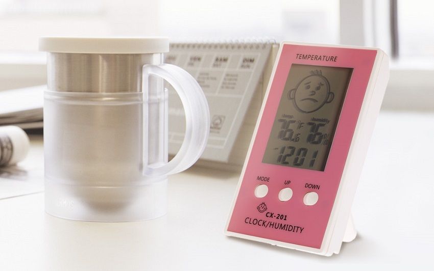 Instrument de mesure de l'humidité de l'air et caractéristiques de son utilisation