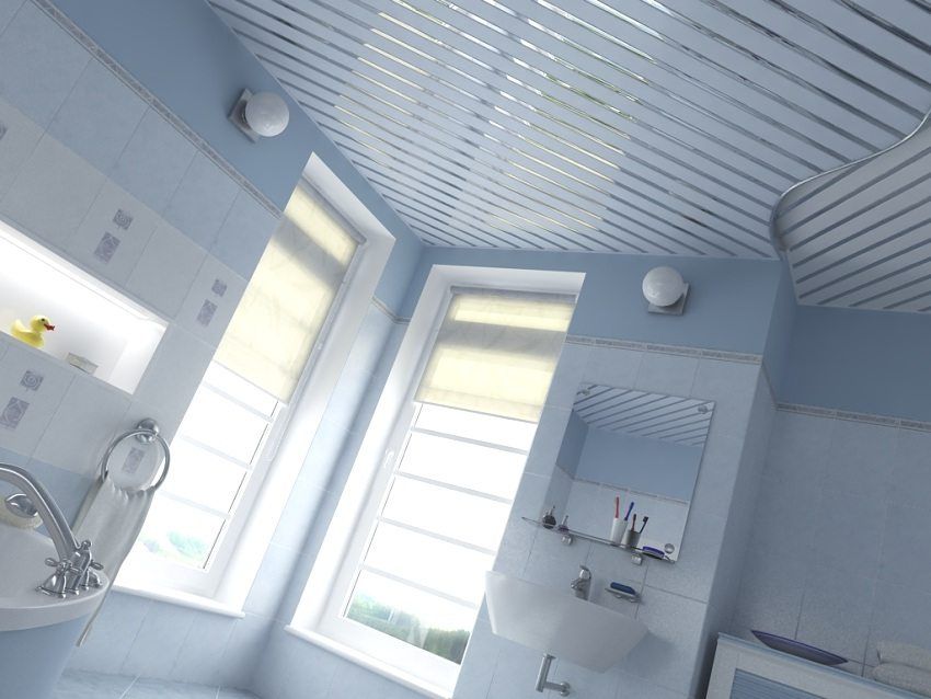 Plafond dans la salle de bain. Avantages et règles d'installation