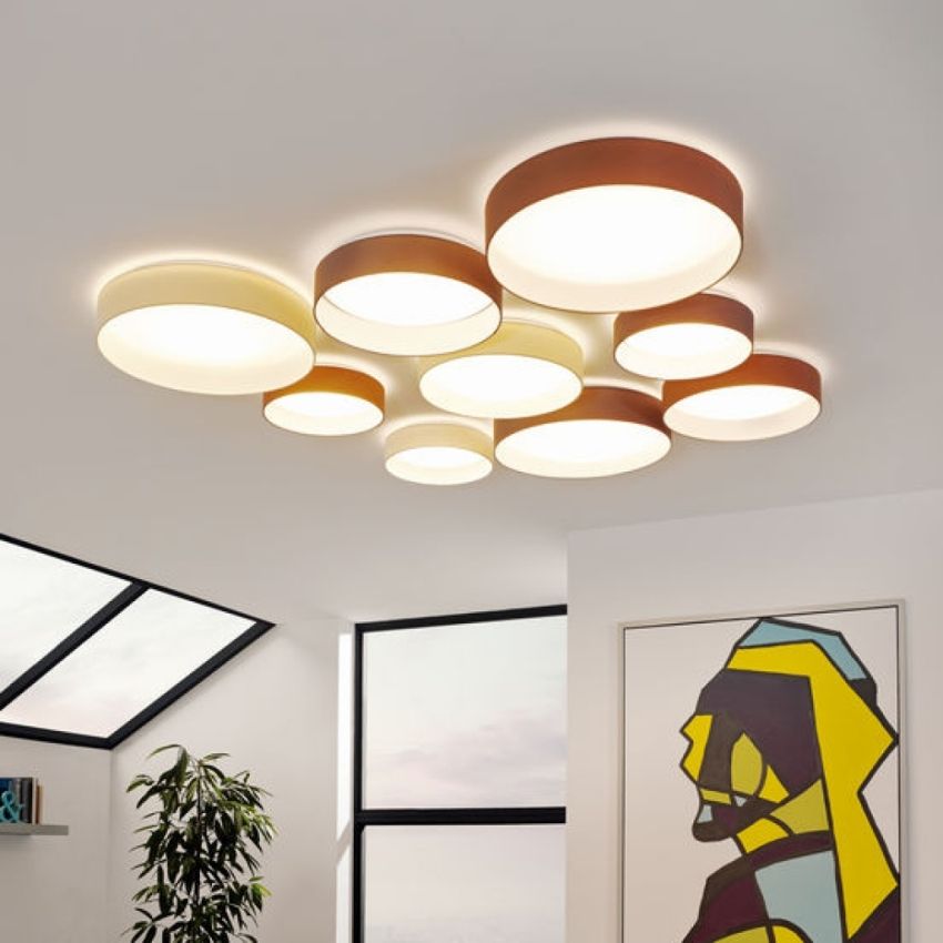 Lustres de plafond à LED pour la maison, leur appareil et recommandations pour le choix