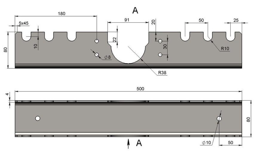 Cintreuse de tubes pour bricolage de tubes profilés: méthodes de fabrication