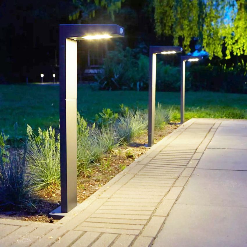 Lampes d'extérieur à LED sur les poteaux: durabilité et efficacité