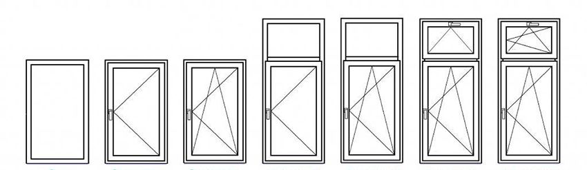 Installation de fenêtres en plastique dans des maisons en briques, panneaux et bois