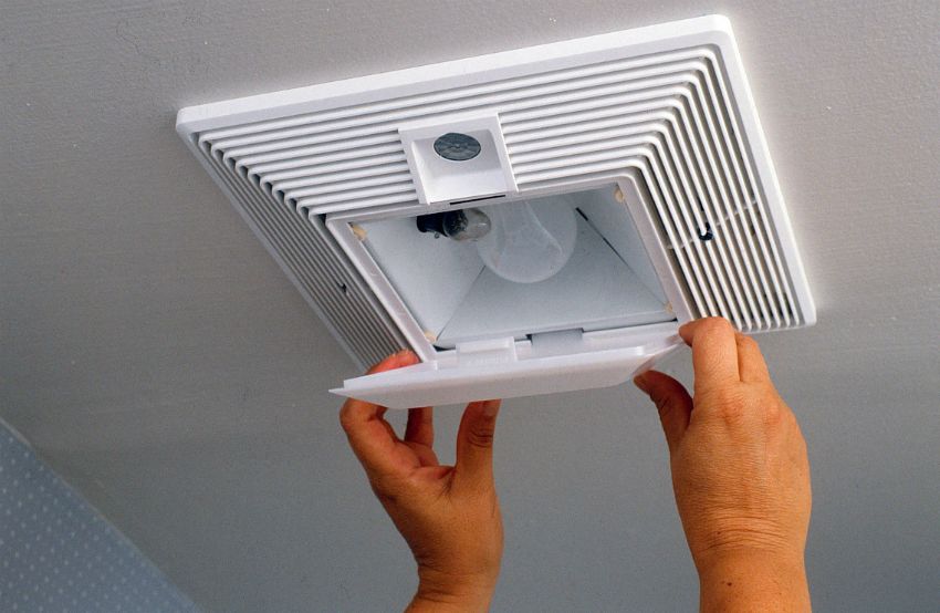 Ventilateur d'échappement dans la salle de bain: objectif, types et installation